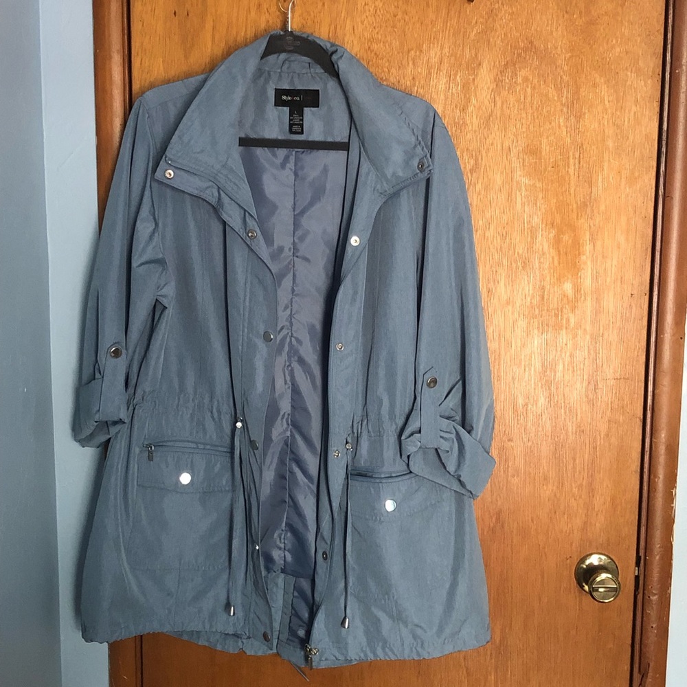 Blue style&co sports jacket